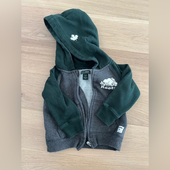 Baby Roots Zip Up Hoodie - Picture 1 of 3